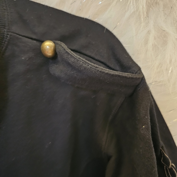 VINTAGE HARLEY-DAVIDSON WOMENS PLUS SIZE 1X DOUBLE BREASTED COAT EMBROIDERED - Picture 4 of 14